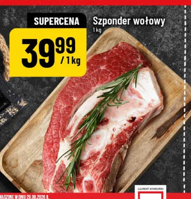 Szponder wołowy promocja w POLOmarket