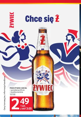 Piwo Żywiec promocja w Selgros