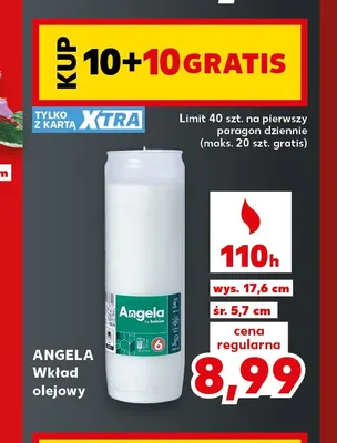 Wkład olejowy Angela promocja w Kaufland