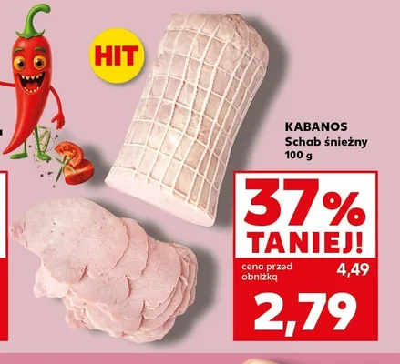 Schab śnieżny Kabanos promocja w Kaufland