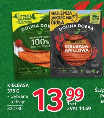 Kiełbasa śląska Dolina Dobra promocja w Selgros