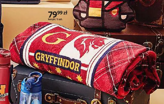 Kocyk Gryffindor Harry Potter promocja w Empik