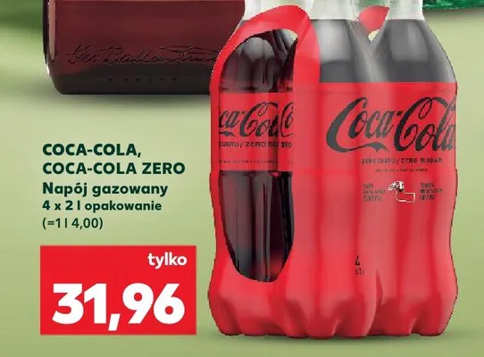 Napój gazowany Zero 4-pak promocja w Kaufland