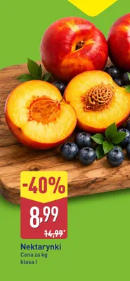 Nektarynki klasa I promocja w Aldi