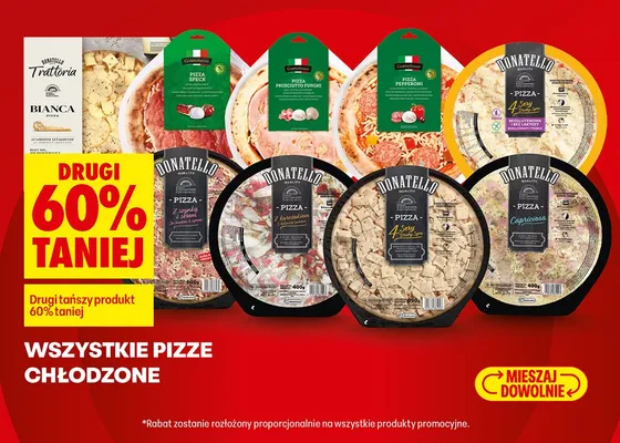 Pizza Donatello 4 sery promocja w Biedronka