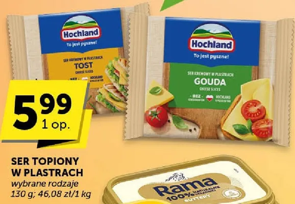 Margaryna Rama różne rodzaje promocja w Groszek