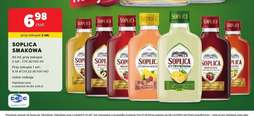 Likier Soplica Śliwkowa promocja w Stokrotka