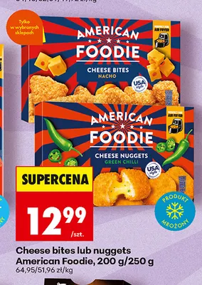 Cheese nuggets American Foodie promocja w Biedronka