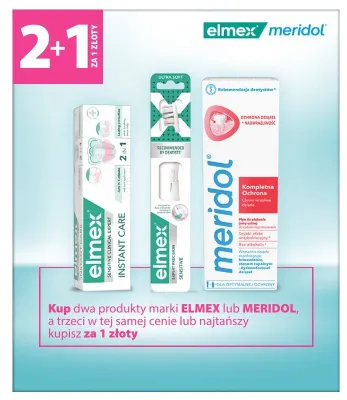 Pasta do zębów Elmex SENSITIVE CLINICAL EXPERT INSTANT CARE promocja w Hebe