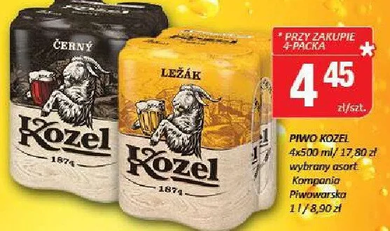 Piwo promocja w Chorten