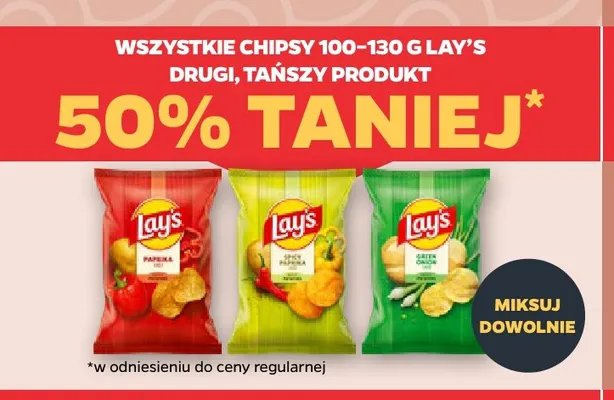 Chipsy Paprika Lay's promocja w Netto