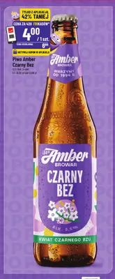 Piwo Amber Czarny Bez promocja w POLOmarket