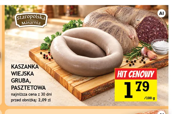 Pasztetowa Staropolska Masarnia promocja w Gram Market
