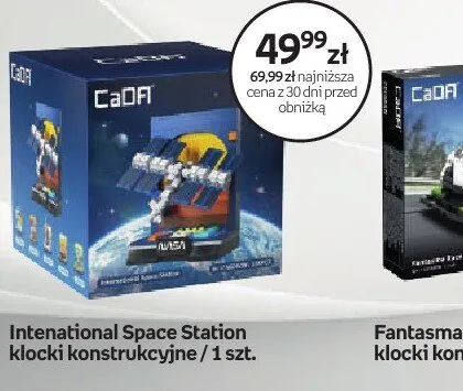 Klocki konstrukcyjne CaDA Intenational Space Station promocja w Dzień Dziecka