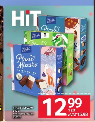 Ptasie Mleczko E.Wedel waniliowe promocja w Selgros