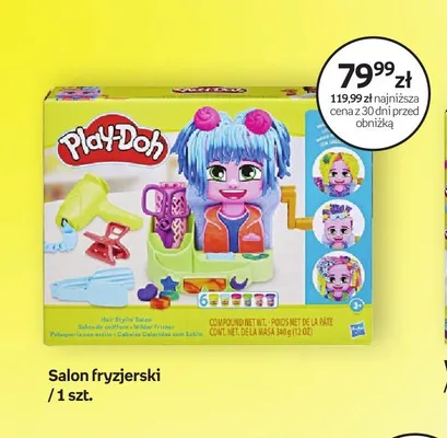 Salon fryzjerski Play-Doh promocja w Empik