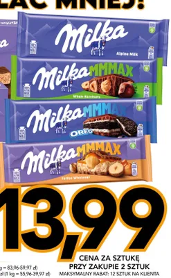 Czekolada Milka MMMAX Oreo promocja w Kupiec
