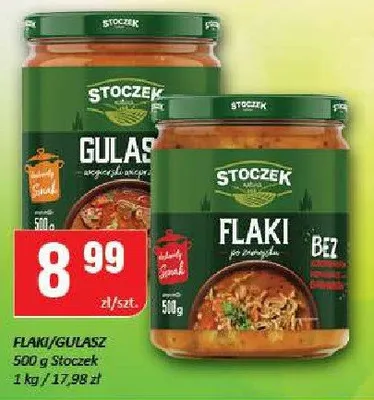 Flaki/Gulasz Stoczek promocja w Chorten