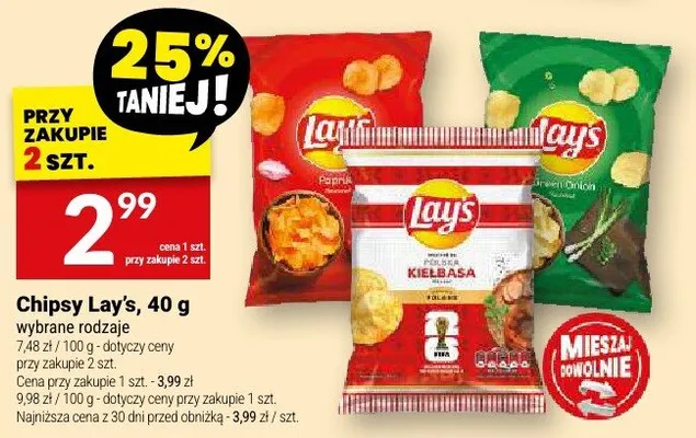 Chipsy Lay's promocja w Twój Market
