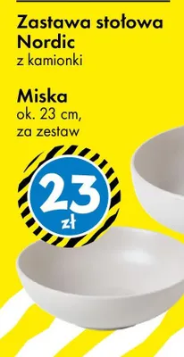 Zastawa stołowa Nordic promocja w Tedi