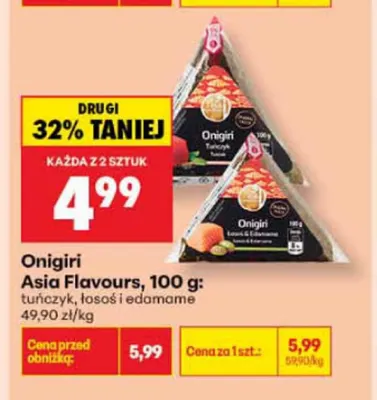 Onigiri Asia Flavours tuńczyk promocja w Biedronka