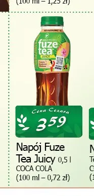 Napój Fuze Tea Juicy promocja w CEZAR Delikatesy