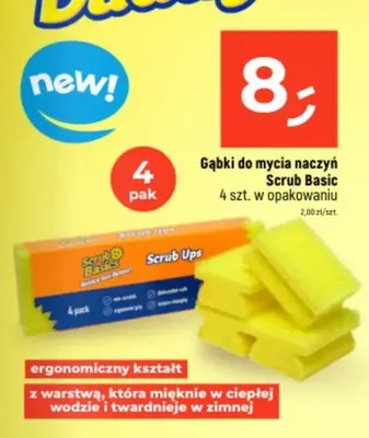 Gąbki do mycia naczyń Scrub Daddy Scrub Basics Scrub Ups promocja w Dealz