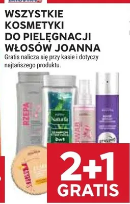 Wszystkie kosmetyki do pielęgnacji włosów Joanna promocja w Stokrotka