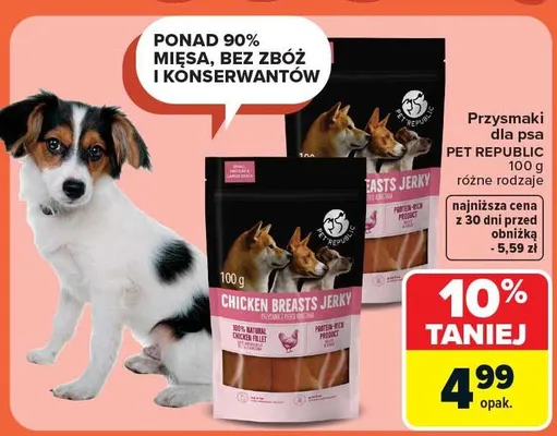 Przysmaki dla psa różne rodzaje promocja w Carrefour