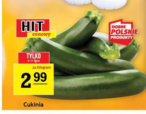 Cukinia promocja w Gram Market