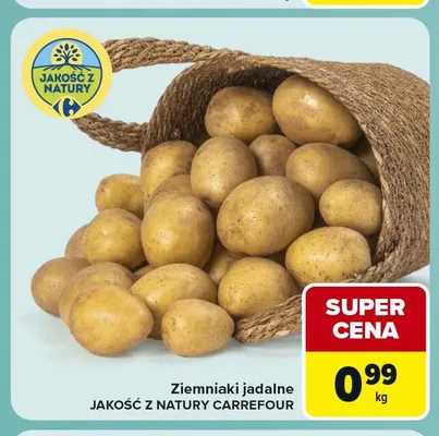 Ziemniaki jadalne Jakość z Natury Carrefour promocja w Carrefour Express