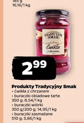 Ćwikła z chrzanem Tradycyjny Smak promocja w Netto