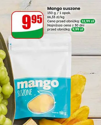 Mango suszone promocja w Dino