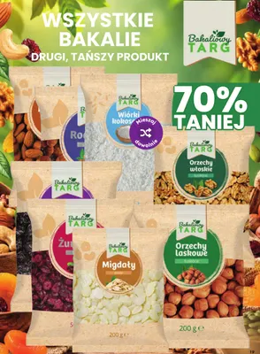 Żurawina Bakaliowy Targ promocja w Dino