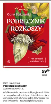 Książka Podręcznik rozkoszy Caro Bukowski oprawa miękka promocja w Empik