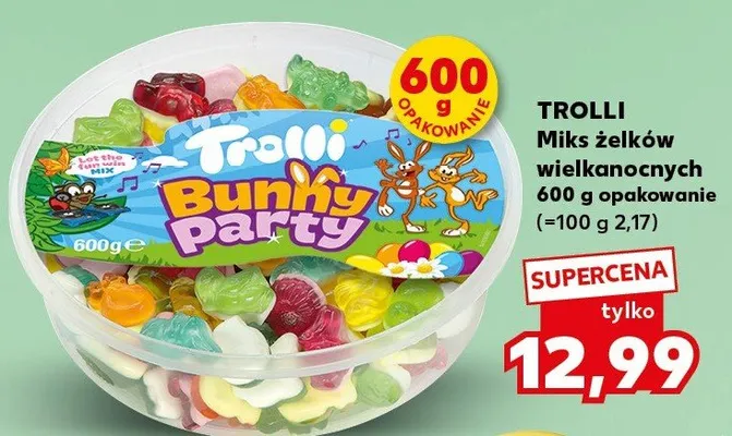 Miks żelków wielkanocnych promocja w Kaufland