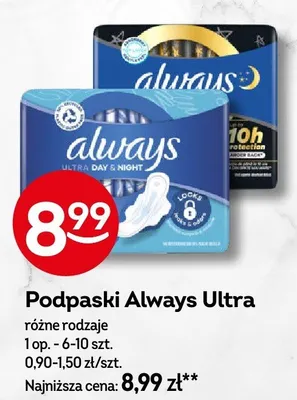 Podpaski różne rodzaje promocja w Żabka