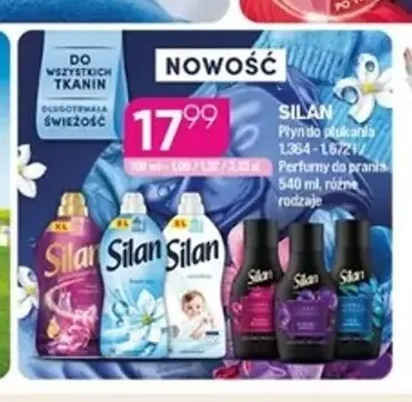 Płyn do płukania Silan promocja w Drogerie Koliber