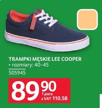 Trampki męskie Lee Cooper promocja w Selgros