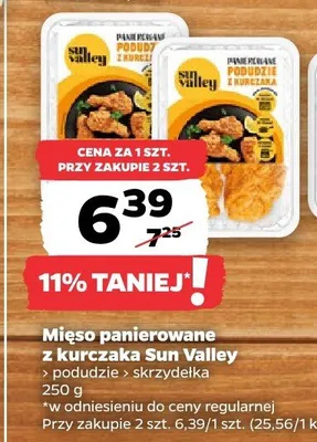 Mięso panierowane z kurczaka Sun Valley promocja w Netto