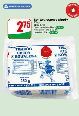 Ser twarogowy chudy Kowalew promocja w Dino