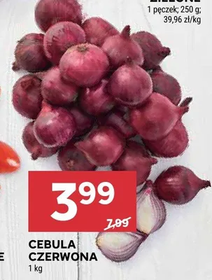 Cebula czerwona promocja w Stokrotka