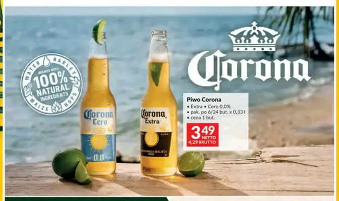 Piwo Corona Extra promocja w Makro