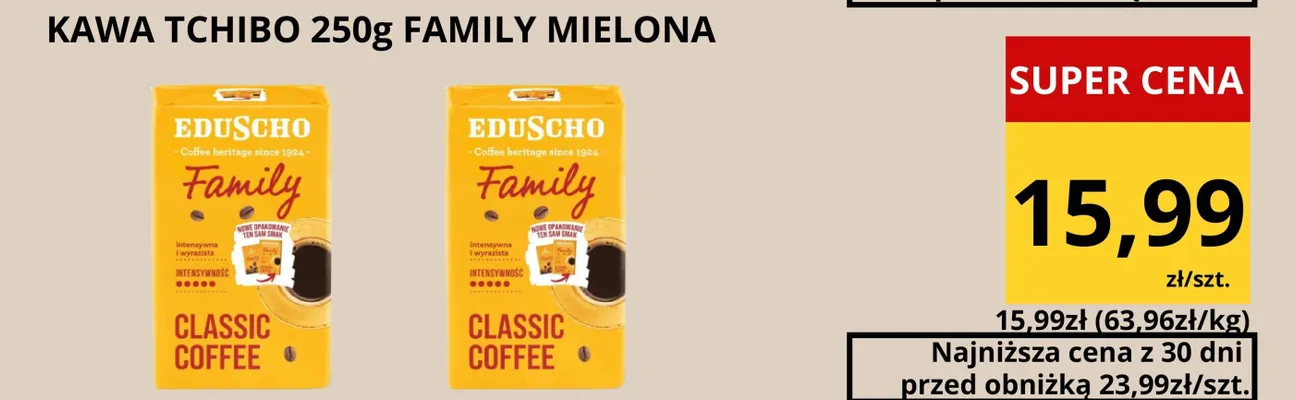 Kawa promocja w Supeco