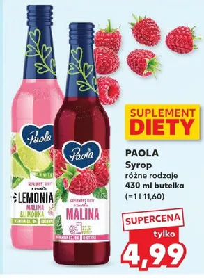 Syrop różne rodzaje promocja w Kaufland