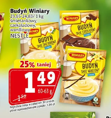 Budyń Winiary czekoladowy promocja w Prim Market