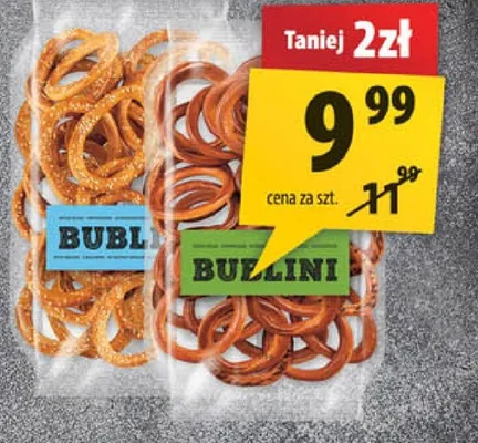 Obwarzanki Bublini klasyczne, z sezamem promocja w Arhelan