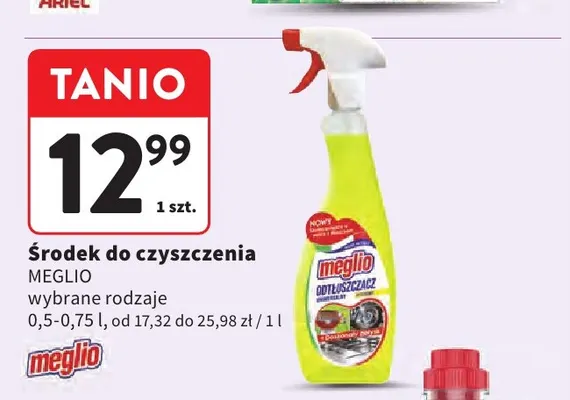 Środek do czyszczenia Meglio promocja w Intermarche
