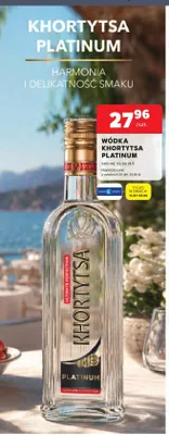 Wódka Khortytsa Platinum promocja w Stokrotka