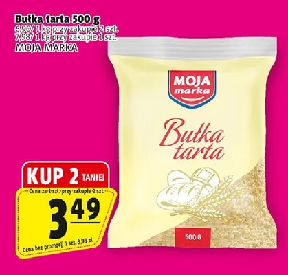 Bułka tarta Moja Marka promocja w Prim Market